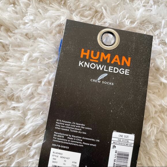 Human Knowledge Beer Pong red cup socks NEW party funny gag gift drinking - Picture 5 of 6